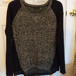Gold Black Sweater